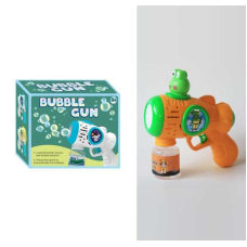 Пістолет з мильними бульбашками XD 800 G (96/2) підсвічування, автоматичний принцип, пляшечка з мильним розчином, в коробці