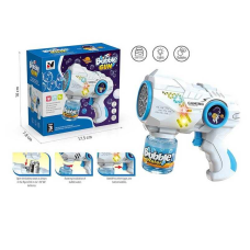 Пістолет з мильними бульбашками YH 358-2 (48/2) підсвічування, пляшечка з мильним розчином, автоматичний, в коробці