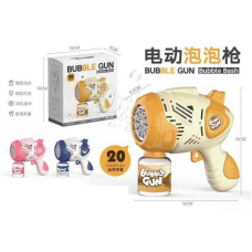 Пістолет з мильними бульбашками YM 001 (60) 3 кольори,на батарейках, підсвітка, автоматичний принцип роботи, мильний розчин, в коробці, ВИДАЄТЬСЯ ТІЛЬКИ МІКС ВИДІВ