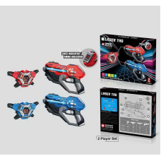  Пістолети з мішенями 2130 C (24/2) 2 пістолети, 2 мішені, підсвічування, звук, вібрація, в коробці