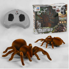 Павук на радіокеруванні 9986 M (36) на батарейках, підсвічування очей, в коробці