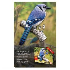 Пазли 88657 (72/3) “Пташка“, 100 елементів, в коробці
