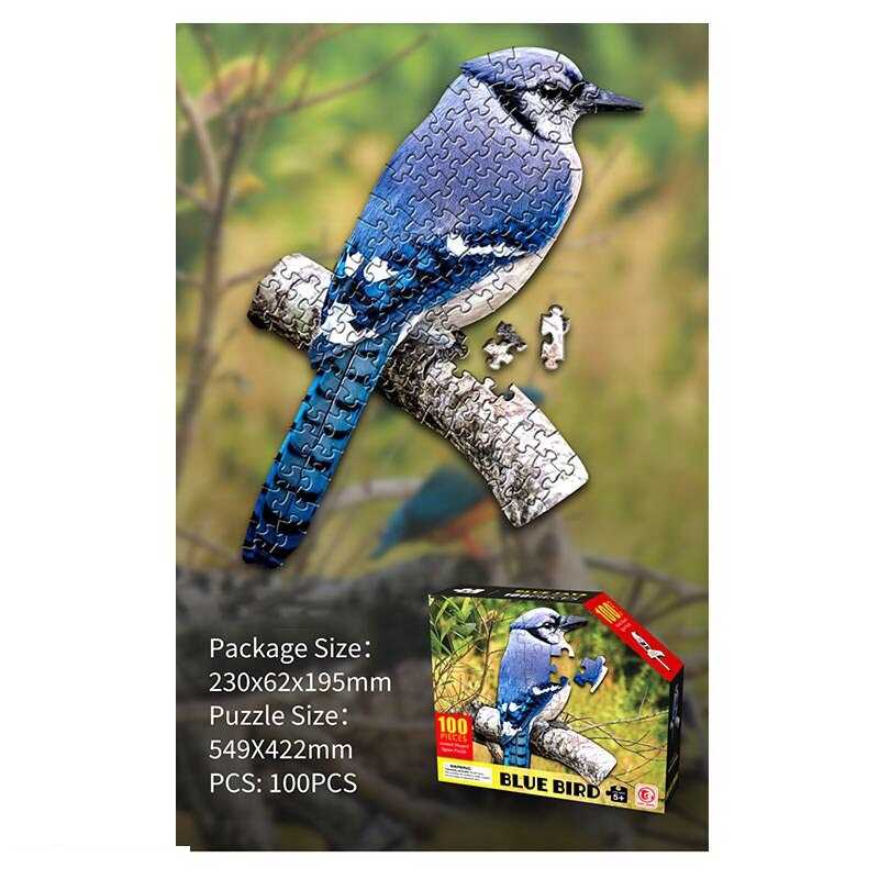 Пазли 88657 (72/3) “Пташка“, 100 елементів, в коробці Пазли 88657 (72/3) “Пташка“, 100 елементів, в коробці