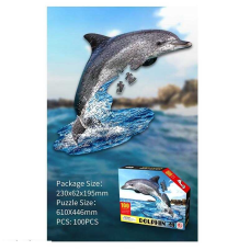 Пазли 88658 (72/3) “Дельфін“, 100 елементів, в коробці