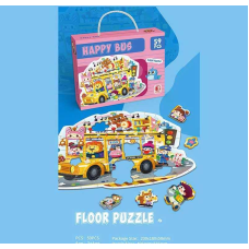 Пазли 88733 (96/3) 59 елементів, “Музичний автобус“, 59 елементів, в коробці