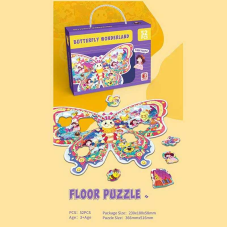 Пазли 88736 (96/3) 52 елементи, “Королівство комашок“, в коробці