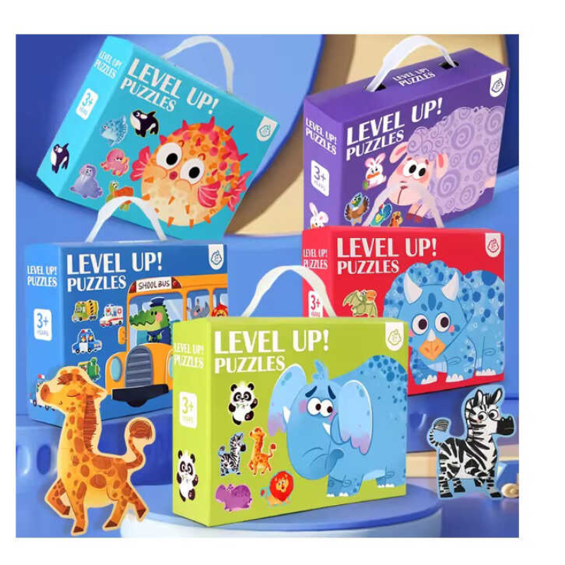 Пазли C 73223 (60) 6 пазлів, рівні складності, в коробці, ВИДАЄТЬСЯ ТІЛЬКИ МІКС ВИДІВ