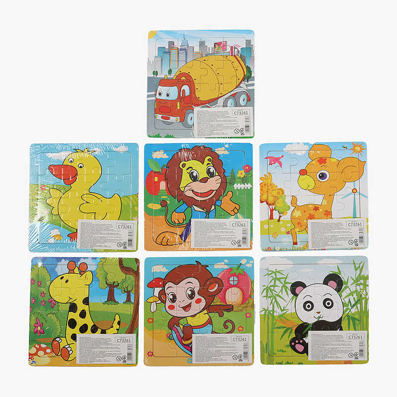 Пазли C 73261 (500)  дерев’яний, у плівці, ВИДАЄТЬСЯ ТІЛЬКИ МІКС ВИДІВ