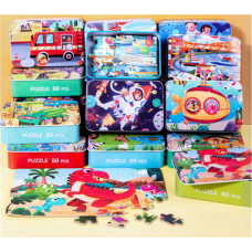 Пазли C 73265 (120) 60 елементів, у боксі, ВИДАЄТЬСЯ ТІЛЬКИ МІКС ВИДІВ