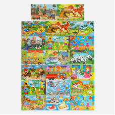 Пазли С 63416 (400) ВИДАЄТЬСЯ ТІЛЬКИ МІКС, 30 елементів, у плівці