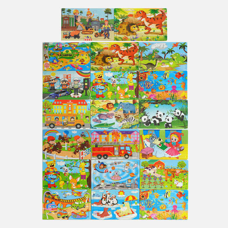 Пазли С 63416 (400) ВИДАЄТЬСЯ ТІЛЬКИ МІКС, 30 елементів, у плівці