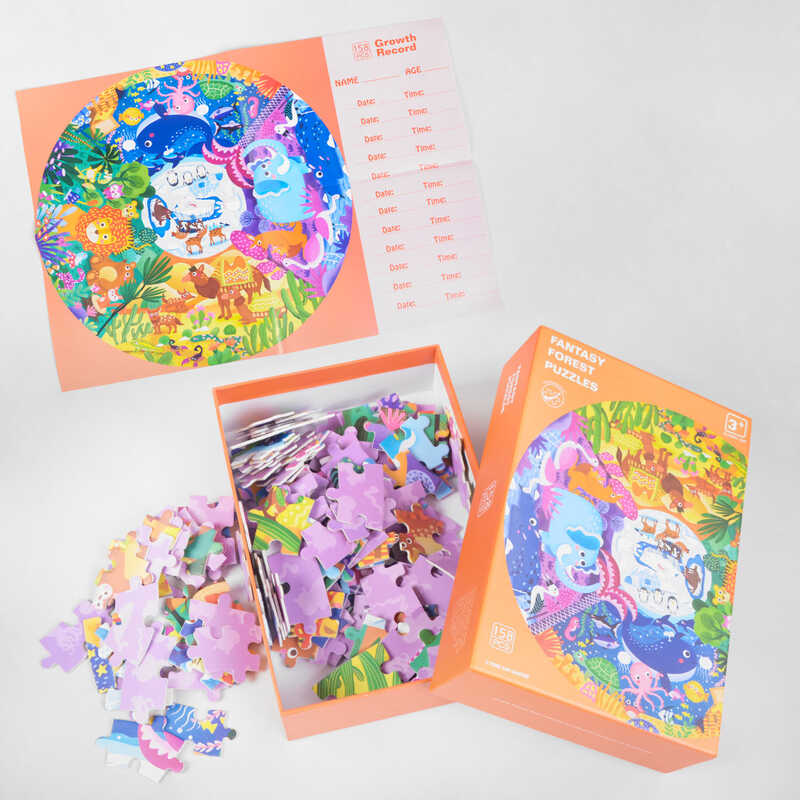 Пазли С 48160 (32) “Навколо світу”, 158 деталей, круглий, постер, в коробці Пазли С 48160 (32) “Навколо світу”, 158 деталей, круглий, постер, в коробці