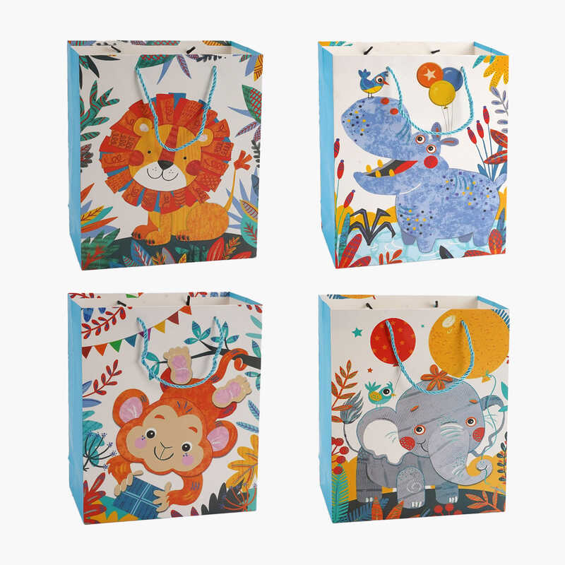 Пакет подарунковий C 67056 (480) 4 види, СЕРЕДНІЙ, ВИДАЄТЬСЯ ТІЛЬКИ МІКС ВИДІВ