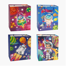 Пакет подарунковий C 67099 (480) 4 види, СЕРЕДНІЙ, ВИДАЄТЬСЯ ТІЛЬКИ МІКС ВИДІВ