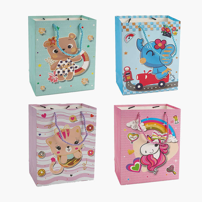 Пакет подарунковий C 67101 (720) 4 види, МАЛЕНЬКИЙ, ВИДАЄТЬСЯ ТІЛЬКИ МІКС ВИДІВ