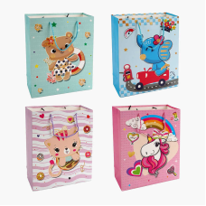 Пакет подарунковий C 67102 (480) 4 види, СЕРЕДНІЙ, ВИДАЄТЬСЯ ТІЛЬКИ МІКС ВИДІВ