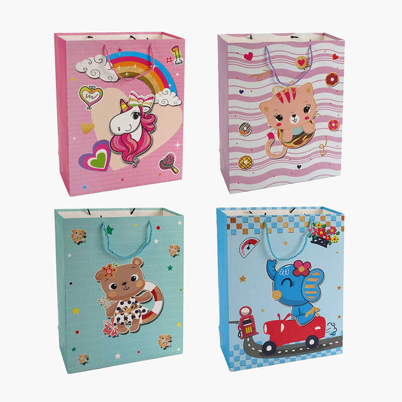 Пакет подарунковий C 67103 (360) 4 види, ВЕЛИКИЙ, ВИДАЄТЬСЯ ТІЛЬКИ МІКС ВИДІВ