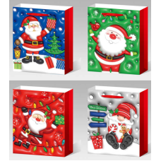 Пакет подарунковий C 69535 (480) 4 види, СЕРЕДНІЙ, ВИДАЄТЬСЯ ТІЛЬКИ МІКС ВИДІВ