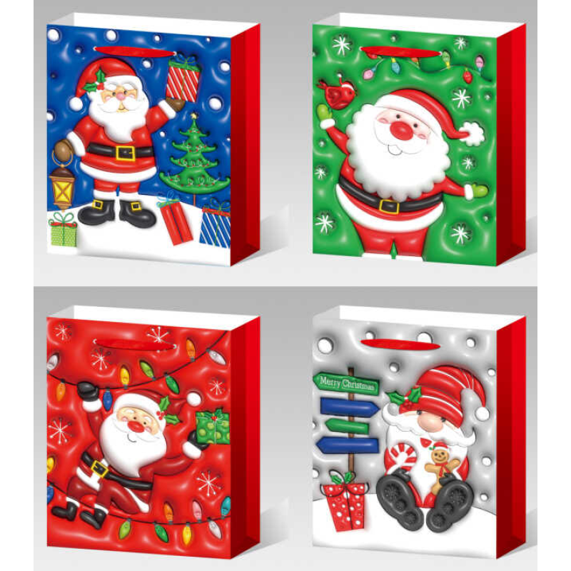 Пакет подарунковий C 69536 (360) 4 види, ВЕЛИКИЙ, ВИДАЄТЬСЯ ТІЛЬКИ МІКС ВИДІВ