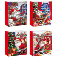 Пакет подарунковий C 69560 (480) 4 види, СЕРЕДНІЙ, ВИДАЄТЬСЯ ТІЛЬКИ МІКС ВИДІВ