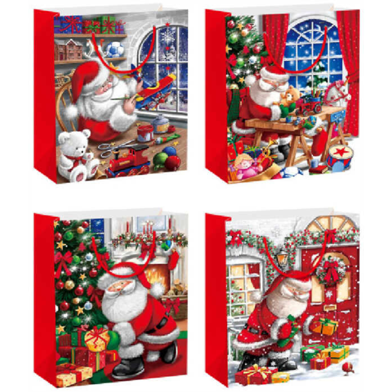 Пакет подарунковий C 69560 (480) 4 види, СЕРЕДНІЙ, ВИДАЄТЬСЯ ТІЛЬКИ МІКС ВИДІВ