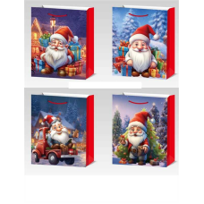 Пакет подарунковий C 69582 (480) 4 види, СЕРЕДНІЙ, ВИДАЄТЬСЯ ТІЛЬКИ МІКС ВИДІВ