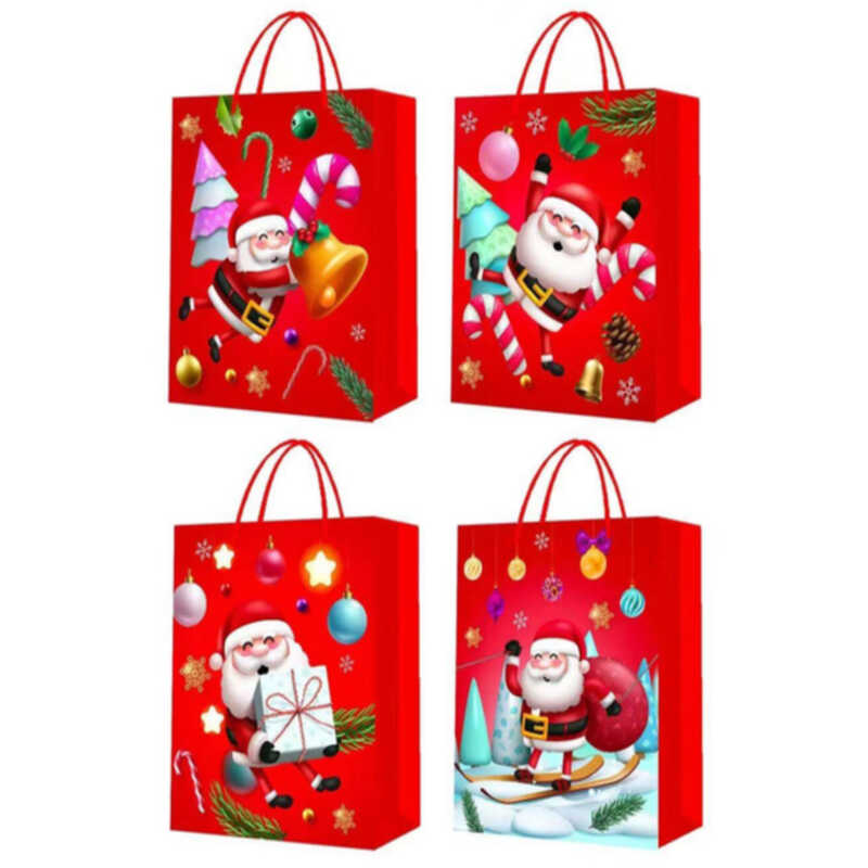 Пакет подарунковий C 69594 (480) 4 види, СЕРЕДНІЙ, ВИДАЄТЬСЯ ТІЛЬКИ МІКС ВИДІВ