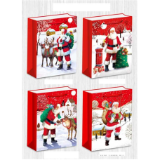 Пакет подарунковий C 69604 (480) 4 види, СЕРЕДНІЙ, ВИДАЄТЬСЯ ТІЛЬКИ МІКС ВИДІВ