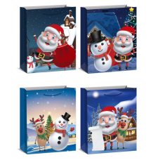 Пакет подарунковий C 69623 (360) 4 види, ВЕЛИКИЙ, ВИДАЄТЬСЯ ТІЛЬКИ МІКС ВИДІВ