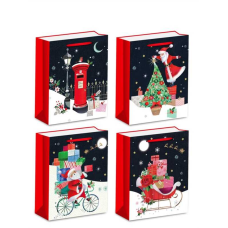 Пакет подарунковий C 69648 (480) 4 види, СЕРЕДНІЙ, ВИДАЄТЬСЯ ТІЛЬКИ МІКС ВИДІВ