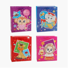 Пакет подарунковий C 69673 (480) 4 види, СЕРЕДНІЙ, ВИДАЄТЬСЯ ТІЛЬКИ МІКС ВИДІВ