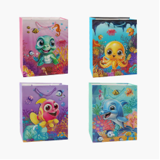 Пакет подарунковий C 69737 (360) 4 види, ВЕЛИКИЙ, ВИДАЄТЬСЯ ТІЛЬКИ МІКС ВИДІВ