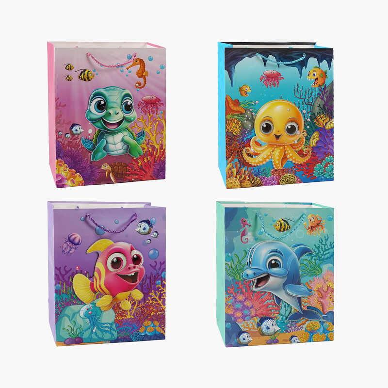 Пакет подарунковий C 69737 (360) 4 види, ВЕЛИКИЙ, ВИДАЄТЬСЯ ТІЛЬКИ МІКС ВИДІВ