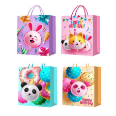 Пакет подарунковий С 69428 (480) 4 види, СЕРЕДНІЙ, ВИДАЄТЬСЯ ТІЛЬКИ МІКС ВИДІВ