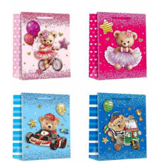 Пакет подарунковий С 69680 (480) 4 види, СЕРЕДНІЙ, ВИДАЄТЬСЯ ТІЛЬКИ МІКС ВИДІВ