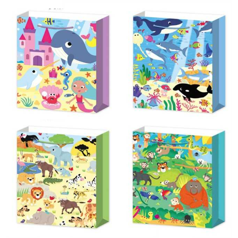 Пакет подарунковий С 69684 (480) 4 види, СЕРЕДНІЙ, ВИДАЄТЬСЯ ТІЛЬКИ МІКС ВИДІВ