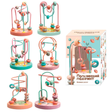 Пальчиковий лабіринт 58958 (60) “WToys“, дерев“яний, в коробці