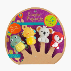 Пальчиковий театр 9991 (180) 4 тварини, на листі