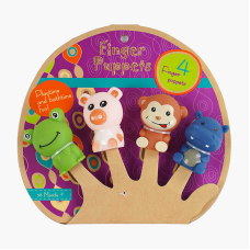 Пальчиковий театр 9992 (180), 4 тварини, на листі