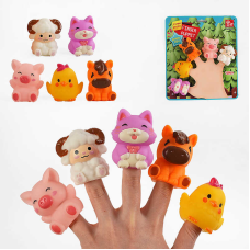 Пальчиковий театр SQ 22001-4 (240/2) 5 фігурок, на листі