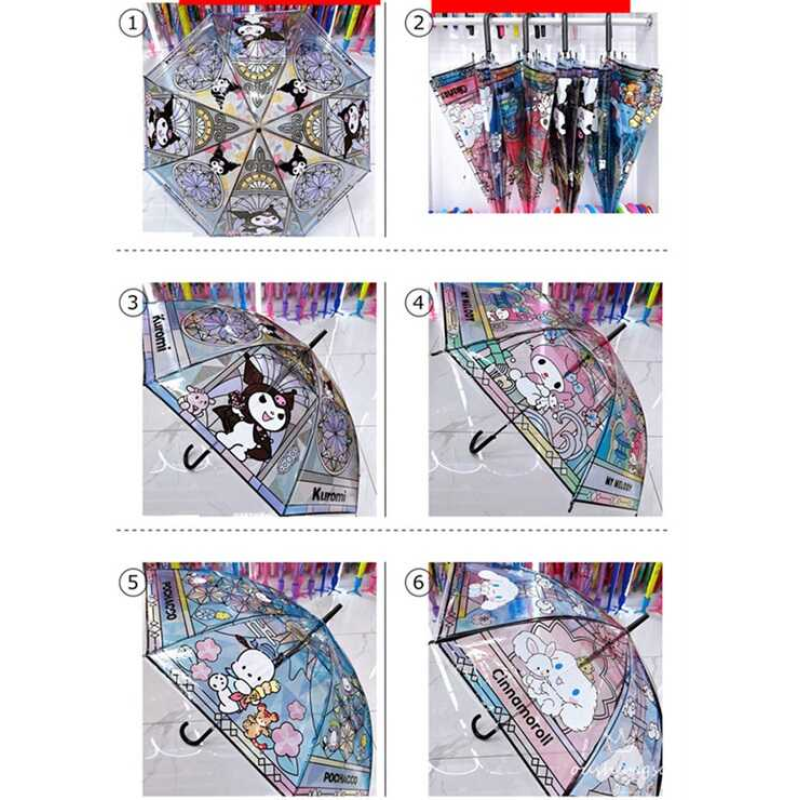 Парасолька C 68604 (60) напівавтомат, d = 101,5 см, довжина 81 см, 8 спиць, в пакеті, ВИДАЄТЬСЯ МІКС ВИДІВ