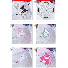 Парасолька C 68605 (60) напівавтомат, d = 92 см, довжина 75 см, 8 спиць, в пакеті, ВИДАЄТЬСЯ МІКС ВИДІВ