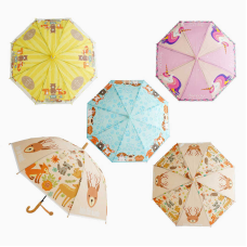 Парасолька C 68616 (60) напівавтомат, d = 80 см, довжина 70 см, 8 спиць, в пакеті, ВИДАЄТЬСЯ МІКС ВИДІВ