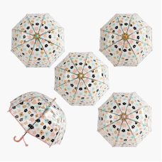 Парасолька C 68620 (60) напівавтомат, d = 70 см, довжина 65 см, 8 спиць, поглиблений купол, в пакеті, ВИДАЄТЬСЯ МІКС ВИДІВ