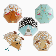 Парасолька C 68628 (60) напівавтомат, d = 70 см, довжина 65 см, 8 спиць, поглиблений купол, в пакеті, ВИДАЄТЬСЯ МІКС ВИДІВ