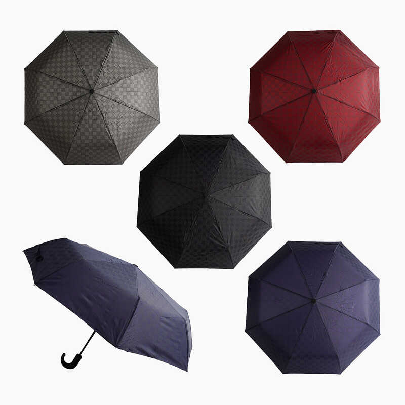 Парасолька C 68645 (60) автомат, d = 95 см, у складеному вигляді 32 см, 8 спиць, чохол, в пакеті, ВИДАЄТЬСЯ МІКС ВИДІВ