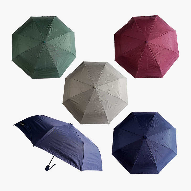 Парасолька C 68648 (60) напівавтомат, d = 95 см, у складеному вигляді 32 см, 8 спиць, чохол, в пакеті, ВИДАЄТЬСЯ МІКС ВИДІВ