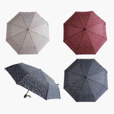 Парасолька C 68651 (60) автомат, d = 97 см, у складеному вигляді 28 см, 8 спиць, чохол, в пакеті, ВИДАЄТЬСЯ МІКС ВИДІВ