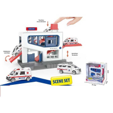 Парковка CM 189-55 (24) “Швидка допомога”, машина, в коробці