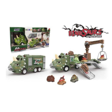 Парковка SJ 691 A-1 (24) інерційний механізм, 3 машинки, підйомний кран, 10 мелодій, звуки роботи, рик, підсвічування, наліпки, інструкція, в коробці